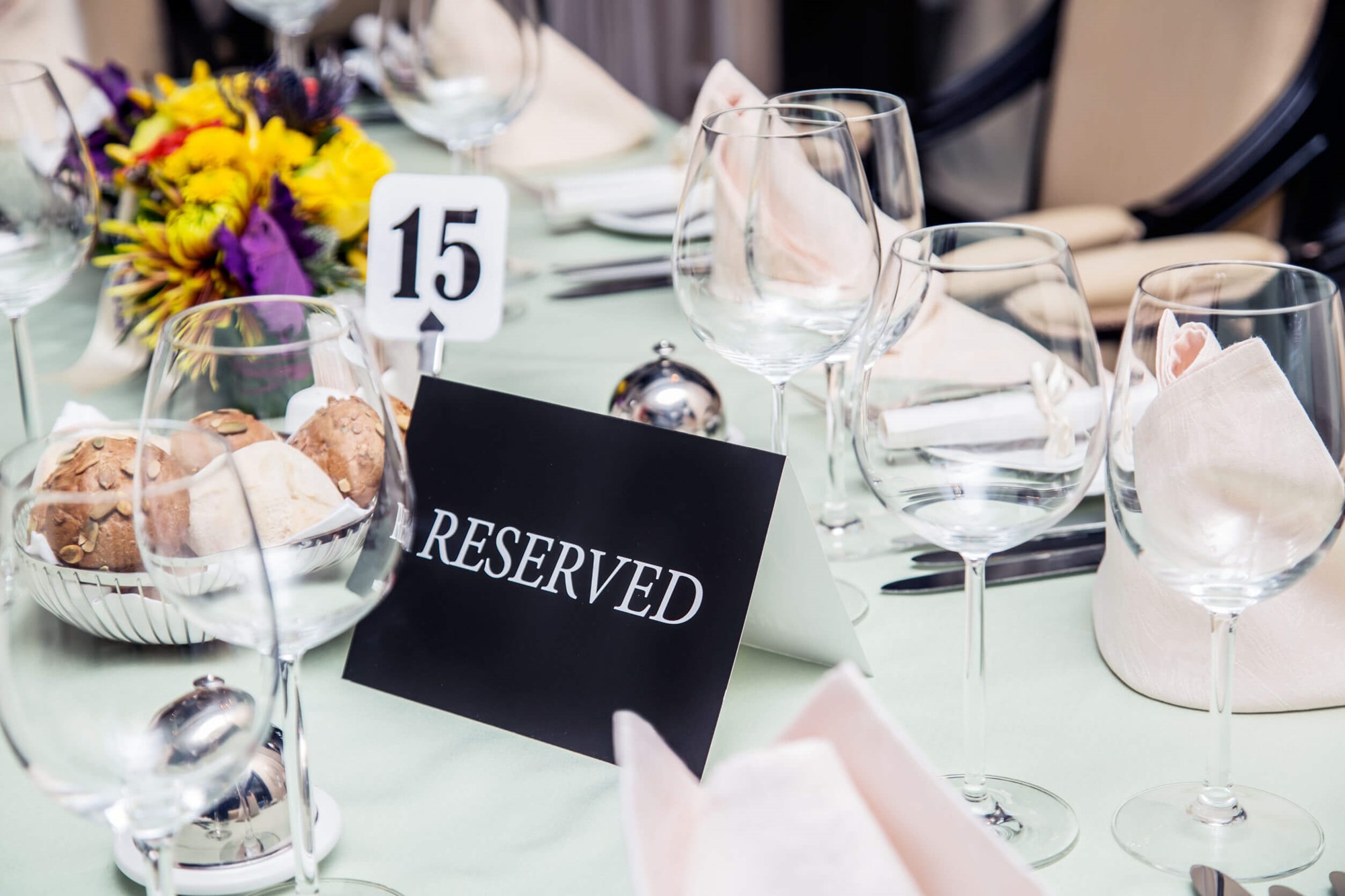 Reserved Table image